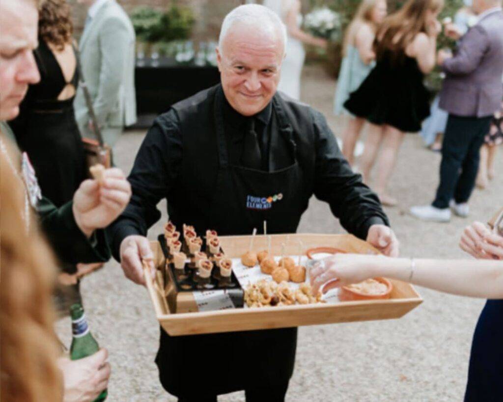 Canapes And Man